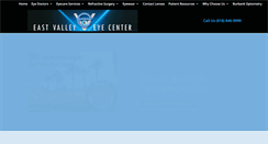 Desktop Screenshot of eastvalleyeyecenter.com